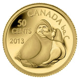 2013 - Canada - 50 Cents - Owl Shaman Holding Goose