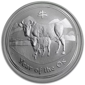 1 oz - 2009 - Year of the Ox - Fine Silver