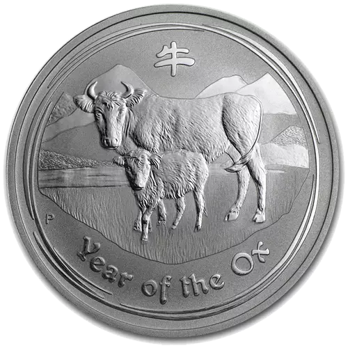 1 oz - 2009 - Year of the Ox - Fine Silver