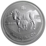 1 oz - 2009 - Year of the Ox - Fine Silver