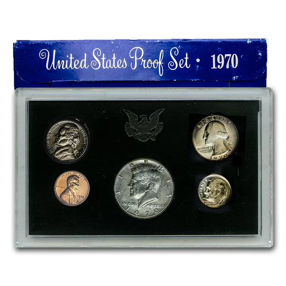 1970 S - USA - Proof Set (5 Coins)