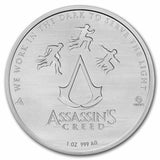 2021 - 1 oz - Round - Assassin's Creed - Hidden Blade - Fine Silver