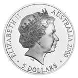 2000 - Australia - 5 Dollars - Echidna - Proof