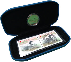 1998 - Canada - The Loon - Stamp & Coin Set