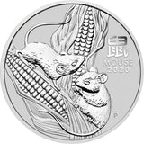 1 Kilo - 2020 - Lunar Mouse - Fine Silver<br><b>(discount available)</b>