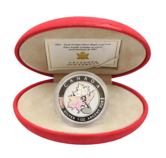 2003 - Canada - $5 - Maple Leaf of Hope (Maple of Good Fortune) - Specimen