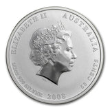 1/2 oz - 2008 - Year of the Mouse - Coloured - Fine Silver