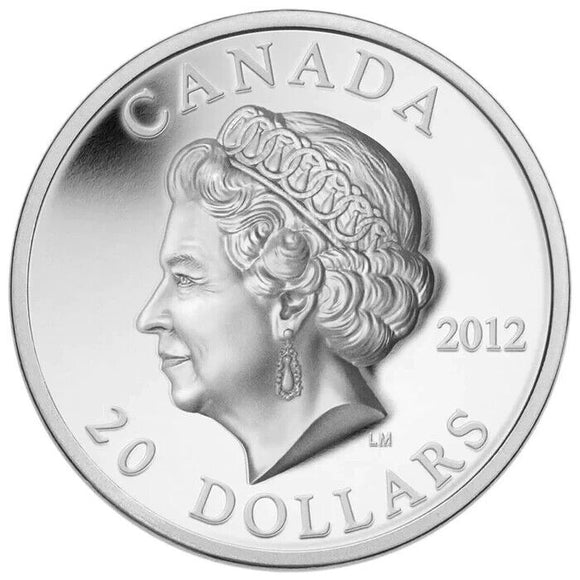 2012 - Canada - $20 - The Queen's Portrait <br> (Writing on COA)