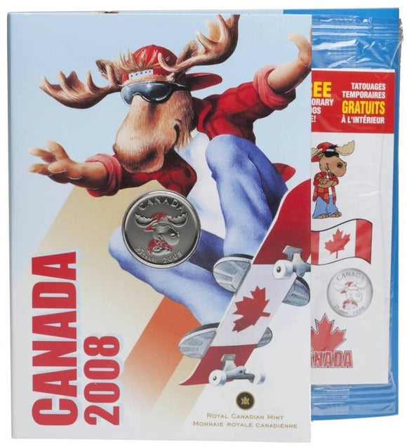 2008 - Canada - 25c - Canada Day, Colourised