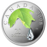 2008 - Canada - $20 - Crystal Raindrop