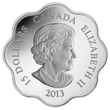 2013 - Canada - $15 - Year of the Snake, Scalloped <br> (no sleeve)