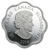 2014 - Canada - $15 - Year of the Horse, Scalloped <br> (no sleeve)