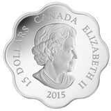 2015 - Canada - $15 - Year of the Sheep, Scalloped <br> (slightly toned, no sleeve)