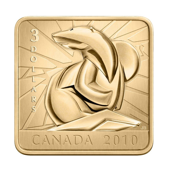 2010 - Canada - $3 - Polar Bear