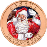 2010 - Canada - 50c - Santa Claus and the Red-Nosed Reindeer