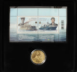 2010 - Canada - 100th Anniv. Canadian Navy - Coin and Stamp Set