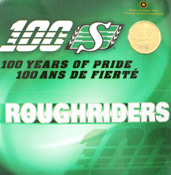 2010 - Canada - $1 - Saskatchewan Roughriders