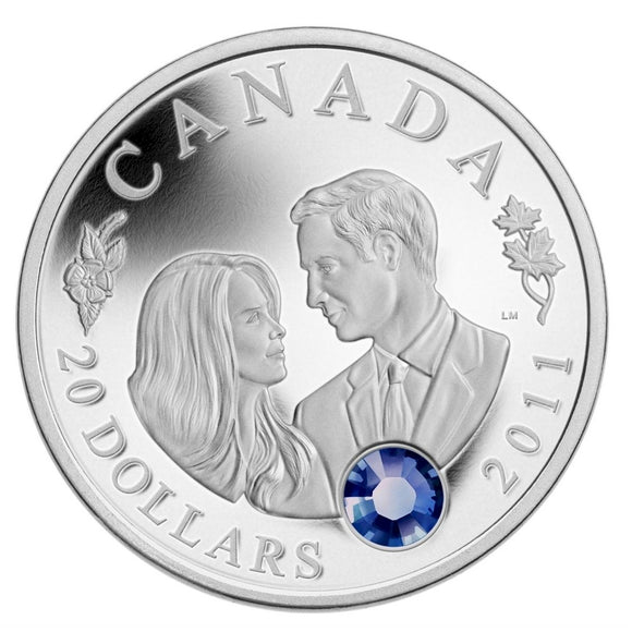 2011 - Canada - $20 - H.R.H. Prince William of Wales / Miss Catherine Middleton