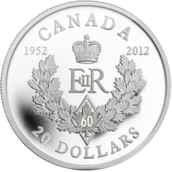 2012 - Canada - $20 - The Queen's Diamond Jubilee