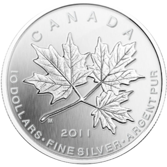 2011 - Canada - $10 - Maple Leaf Forever - Specimen <br> (no box)