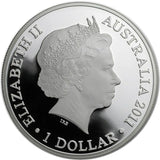 2011 - Australia - $1 - Kangaroo at Sunset