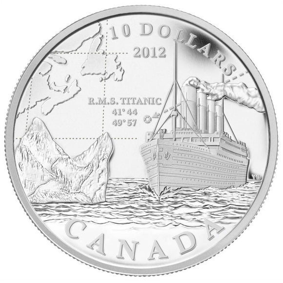 2012 - Canada - $10 - R.M.S. Titanic