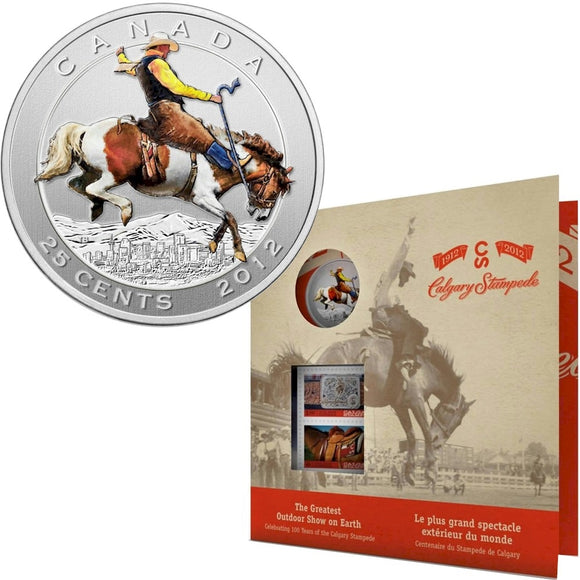 2012 - Canada - 25c - 100th Anniversary of the Calgary Stampede