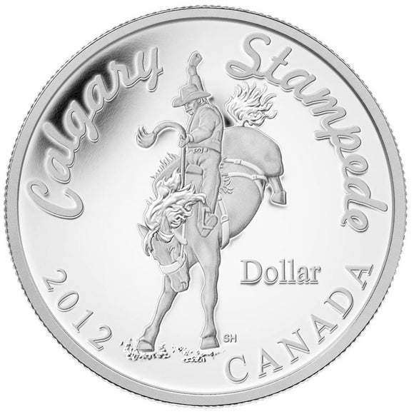 2012 - Canada - $1 - Calgary Stampede