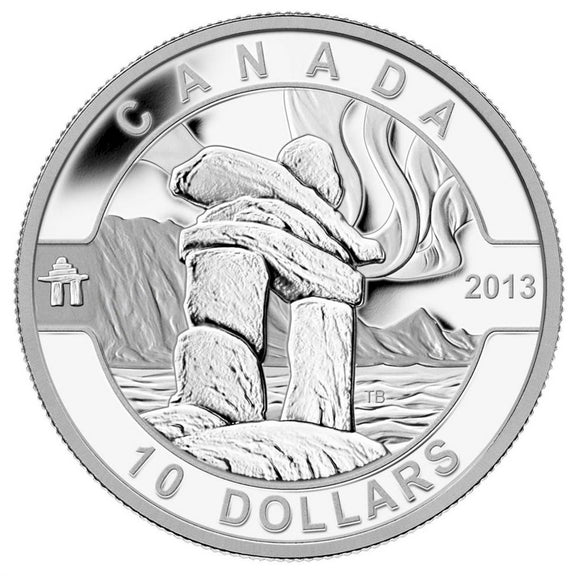 2013 - Canada - $10 - The Inukshuk