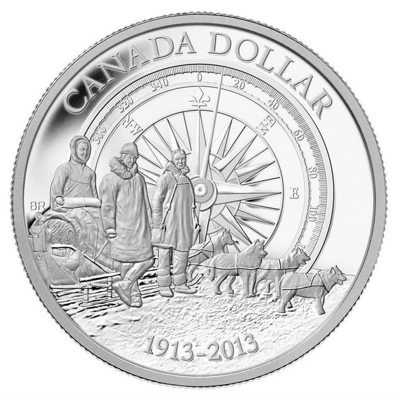 2013 - Canada - $1 - (1913-) Canadian Arctic Expedition, Proof <br>(no box)