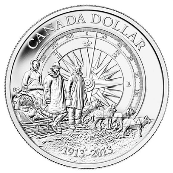 2013 - Canada - $1 - Canadian Arctic Expedition