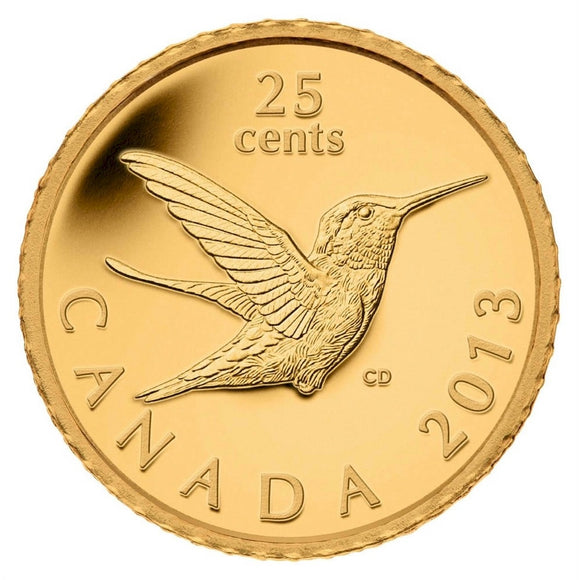 2013 - Canada - 25c - Hummingbird