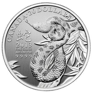 2013 - Canada - $20 - Year of the Snake