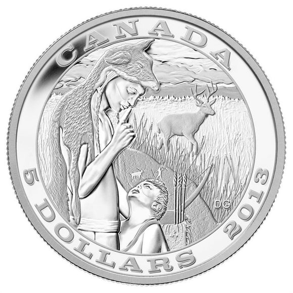 2013 - Canada - $5 - Tradition of Hunting - Deer