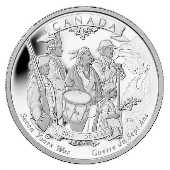 2013 - Canada - $1 - 250th Anniv. End of the Seven Years War