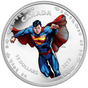 2013 - Canada - $15 - 75th Anniv. Of Superman: Modern Day