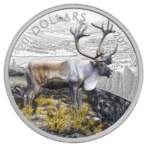 2014 - Canada - $20 - The Caribou