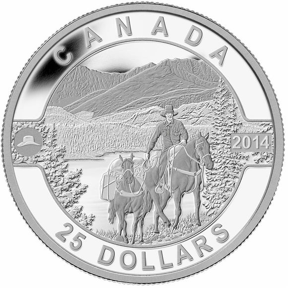2014 - Canada - $25 - Cowboy in the Canadian Rockies