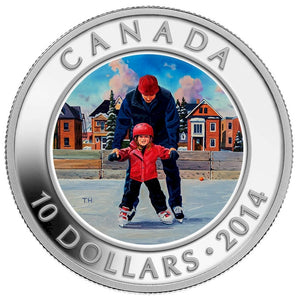 2014 - Canada - $10 - Skating in Canada