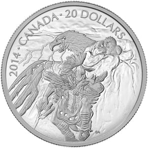 2014 - Canada - $20 - Nanaboozhoo and the Thunderbird's Nest