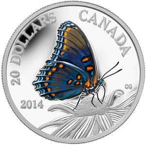 2014 - Canada - $20 - Red-Spotted Purple