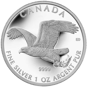 2014 - Canada - $5 - Bald Eagle