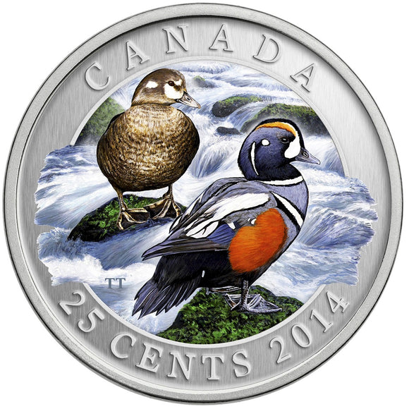 2014 - Canada - 25c - Harlequin Duck