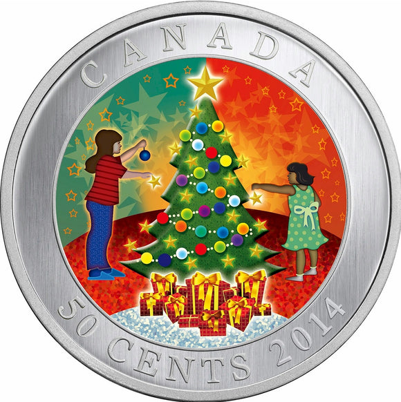 2014 - Canada - 50c - Christmas Tree