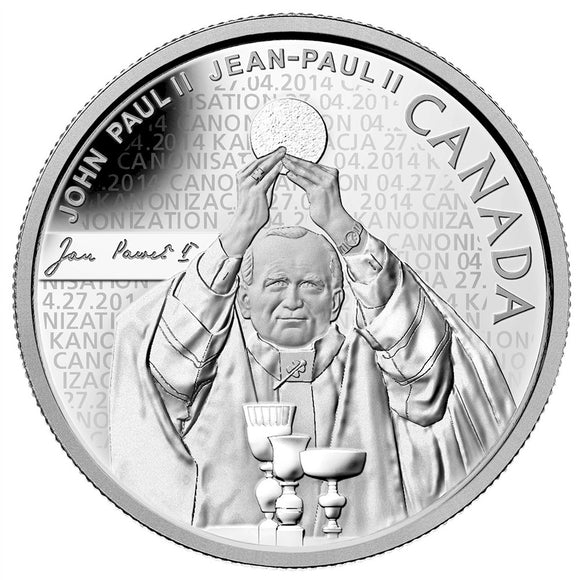 2014 - Canada - $10 - Pope John Paul II - Proof (no box)