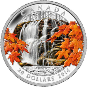 2014 - Canada - $20 - Autumn Falls
