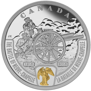 2015 - Canada - $20 - The Battle of Neuve-Chapelle