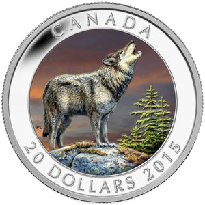 2015 - Canada - $20 - The Wolf (no sleeve)