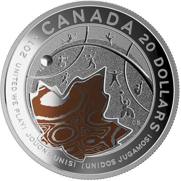 2015 - Canada - $20 - Toronto 2015™ Pan Am/Parapan Am Games <br> (no box)