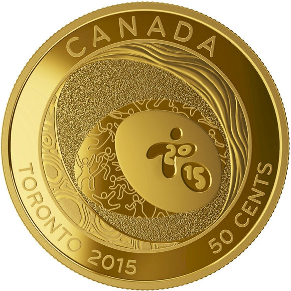 2015 - Canada - 50c - Toronto 2015™ Pan Am/Parapan Am Games <br> (no box)